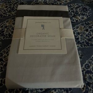 Pottery Barn Kids Decorator Sham Charcoal